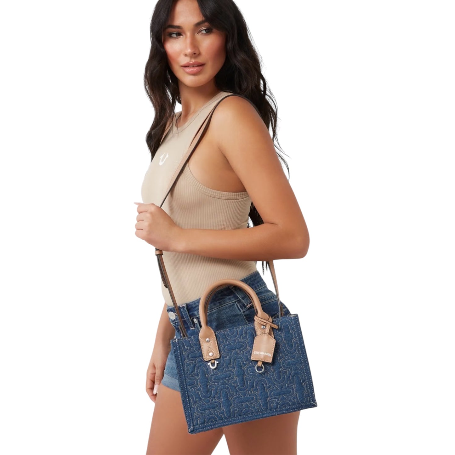 True Religion Denim Medium Tote Bag