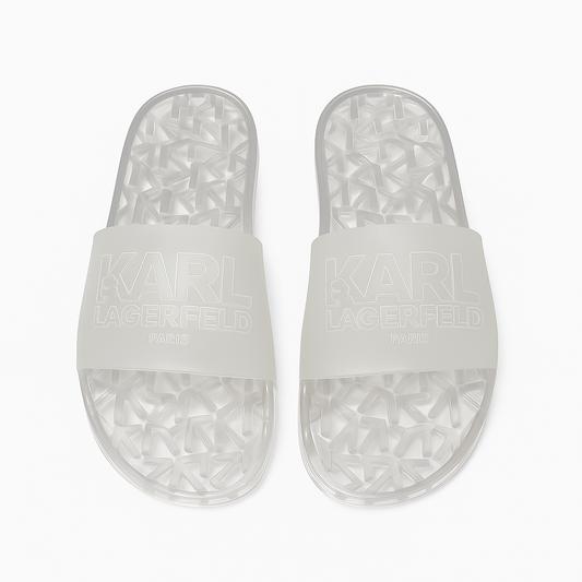 Karl Lagerfeld Paris Transparent Slide