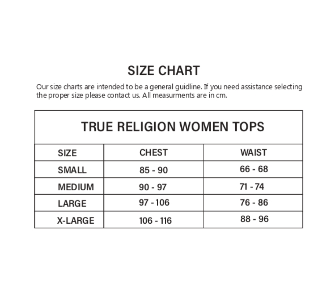 True Religion Tank T-Shirt Arched Logo Jet Black