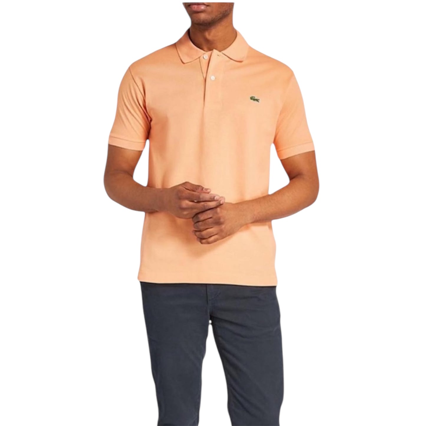 Lacoste Orange Polo Shirt