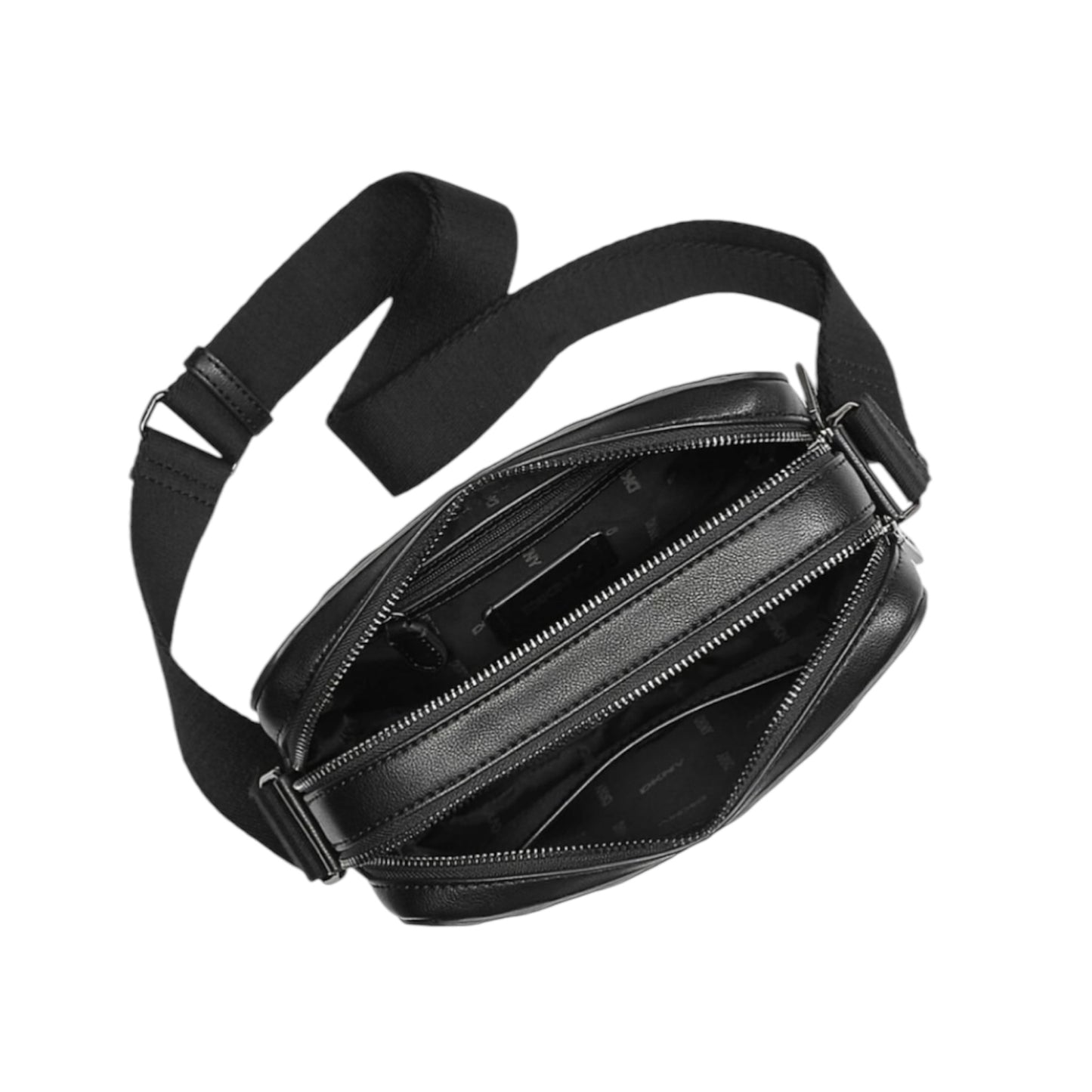 DKNY Double Zip Monogram Camera Bag