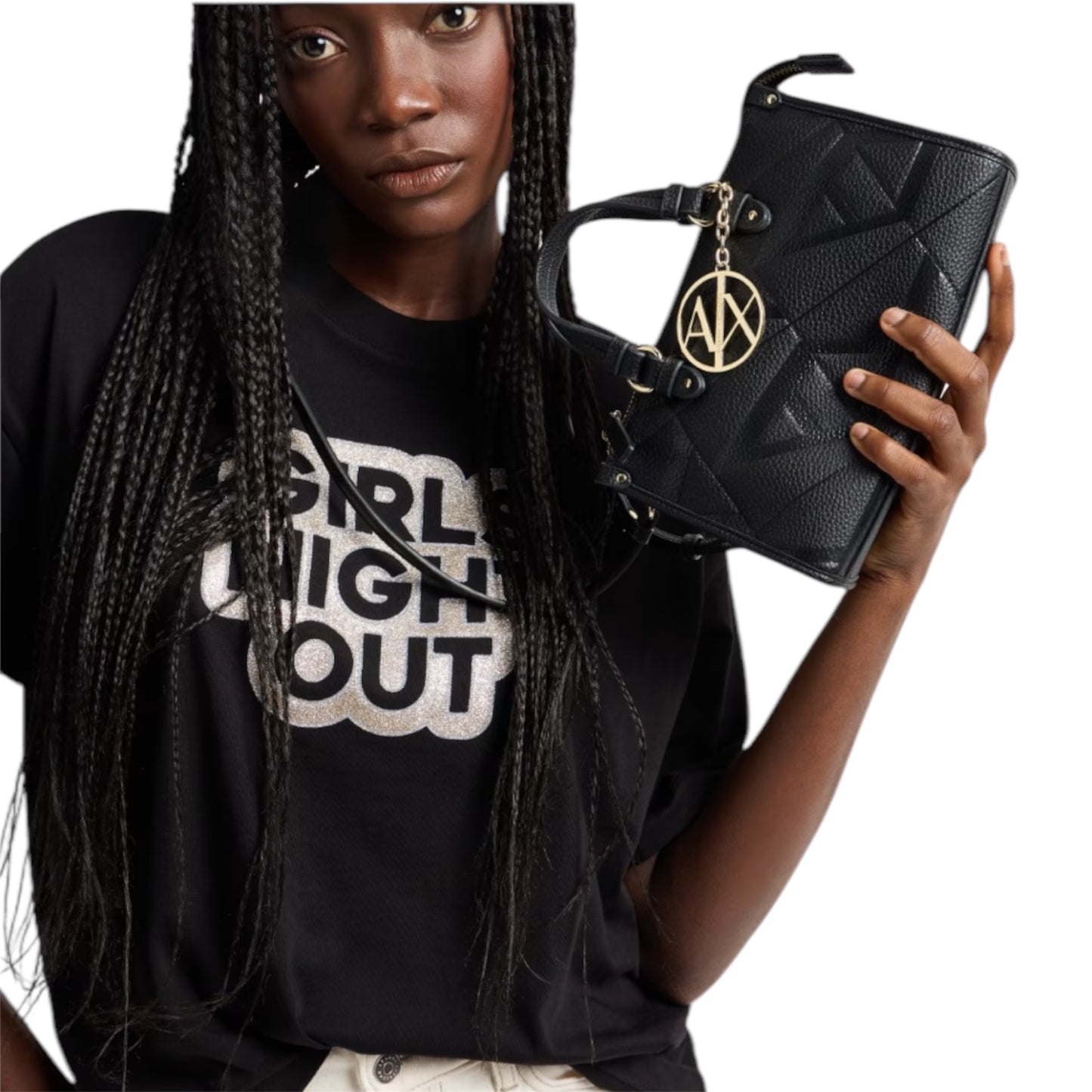 AX Bag With Monogram Logo