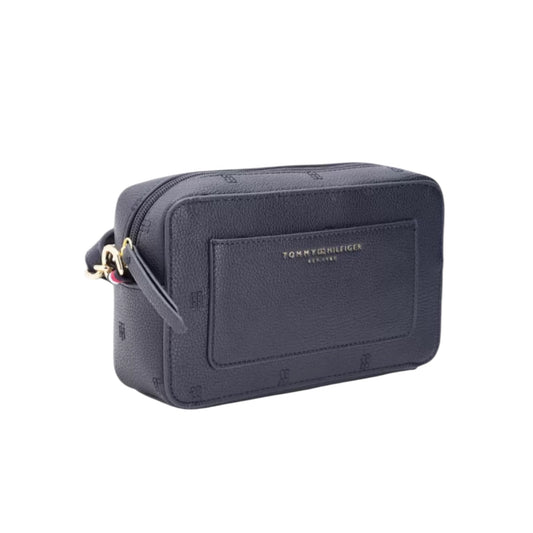 Tommy Hilfiger Navy Structured Sling Bag
