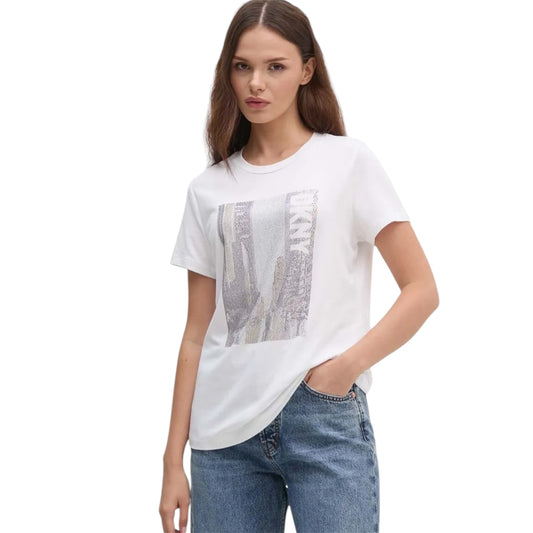 DKNY MULTI STRASS T-SHIRT