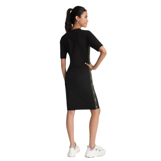 DKNY BODYCON DRESS WITH LOGO