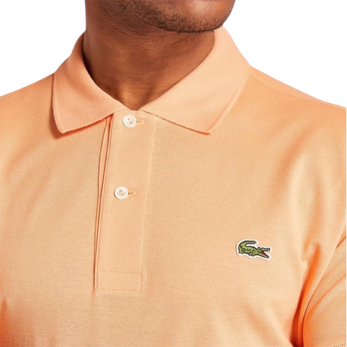 Lacoste Orange Polo Shirt