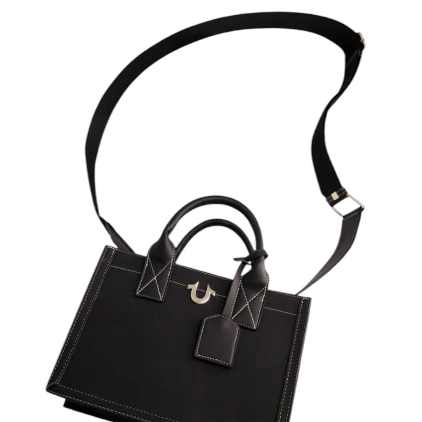 True Religion Medium Black Tote Bag