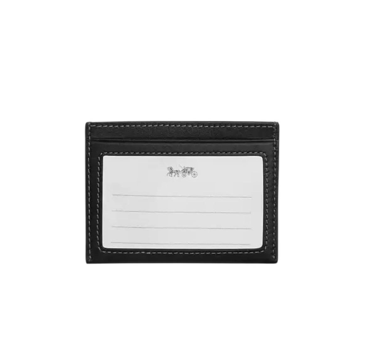 Coach Slim ID Card Case Star Print