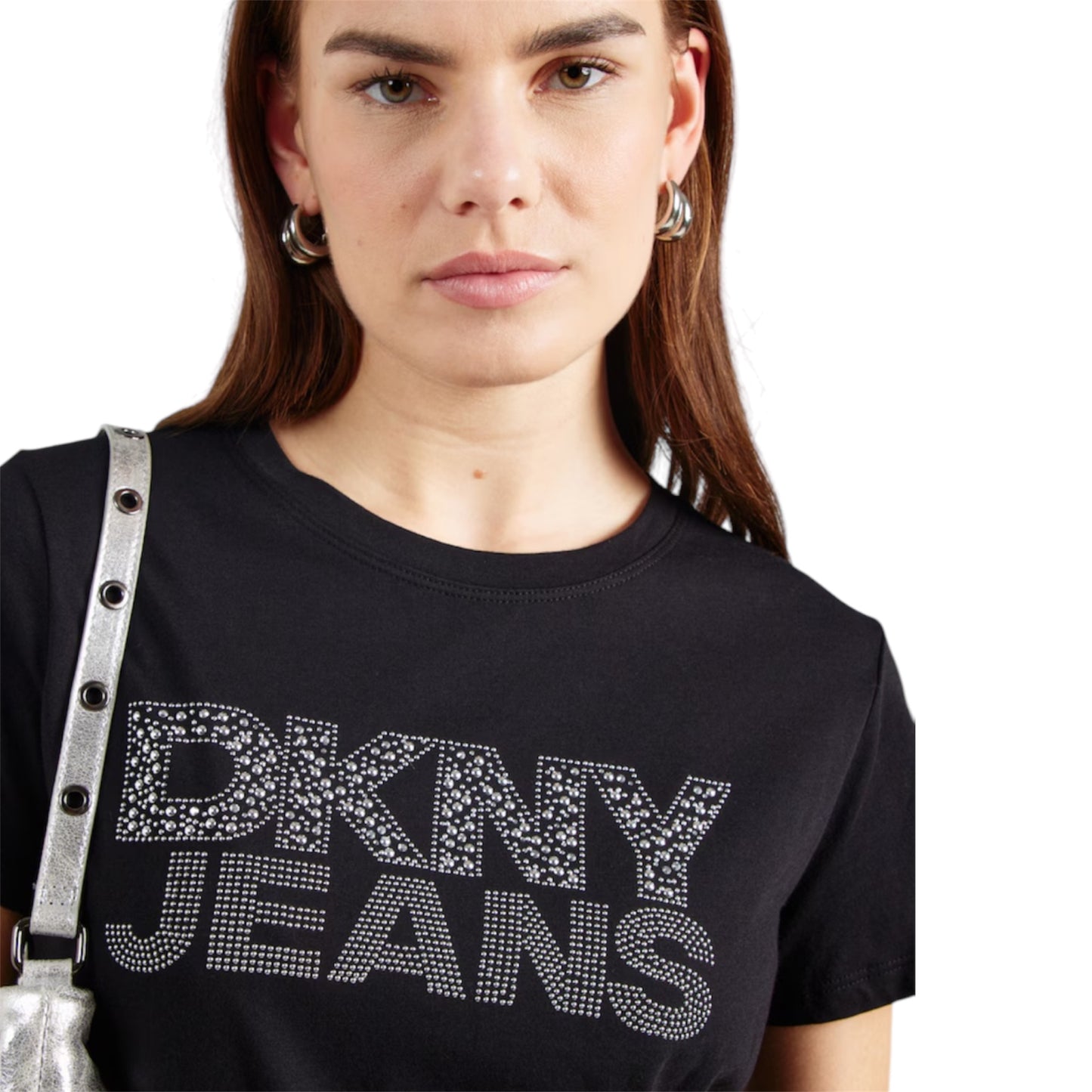 DKNY Women Black T-shirt