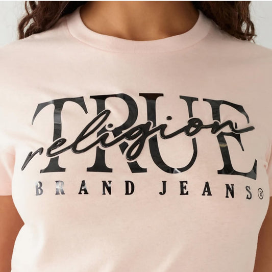 True Religion logo tee
