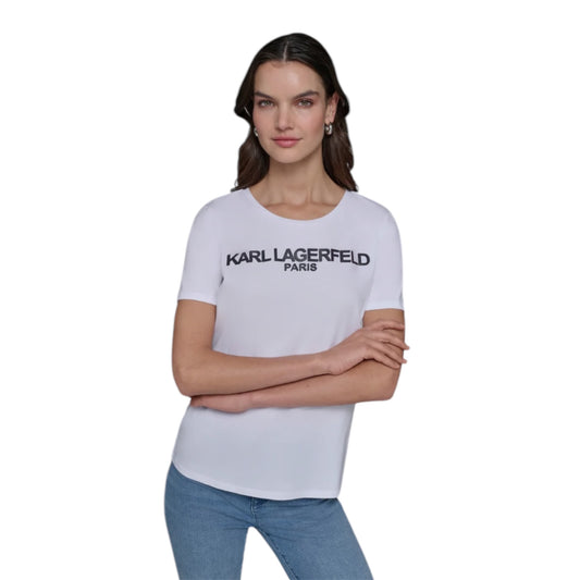 Karl Lagerfeld Iridescent Logo