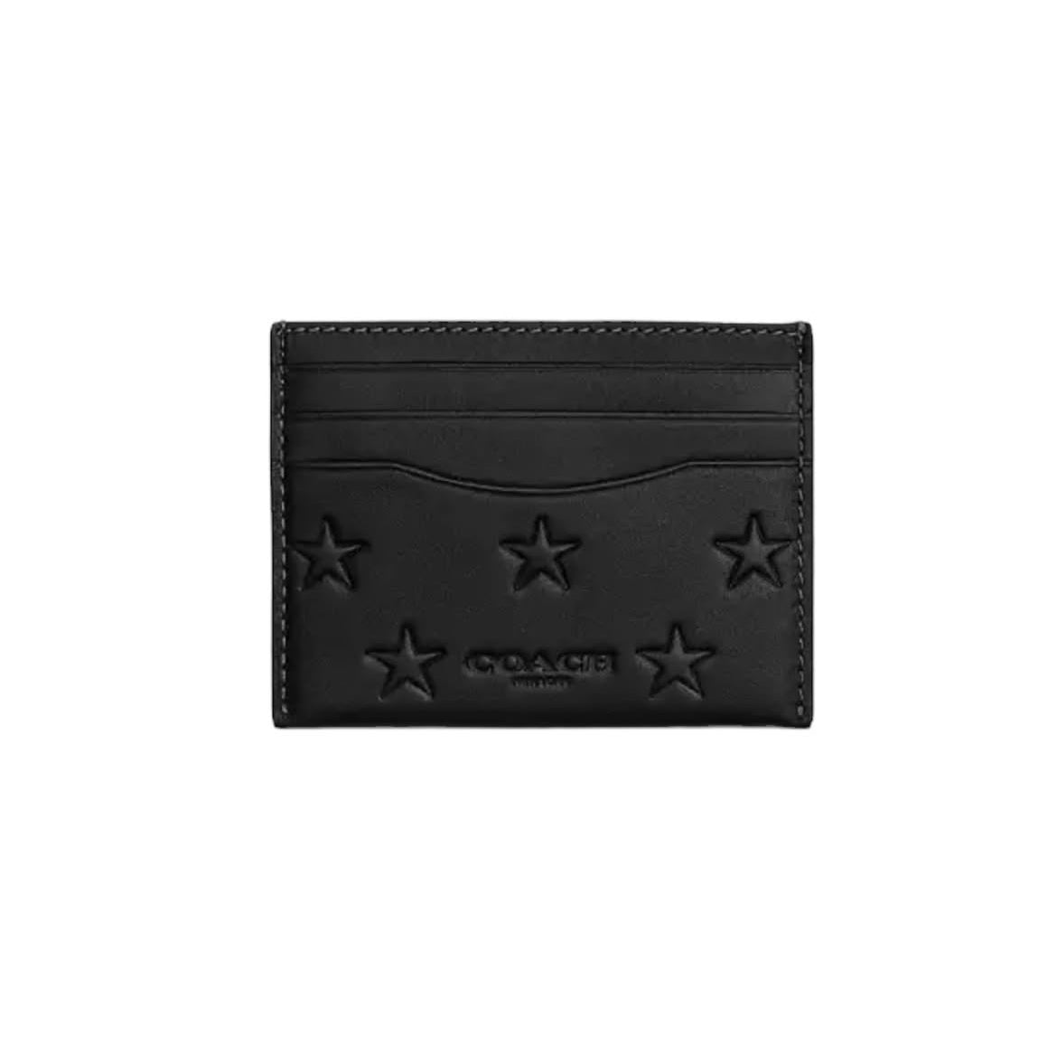 Coach Slim ID Card Case Star Print