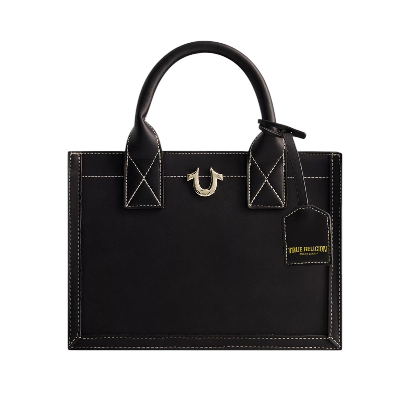 True Religion Medium Black Tote Bag