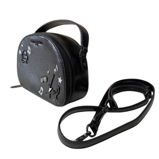 Karl Lagerfeld Maybelle Women's Zip Around Crossbody Black Bag