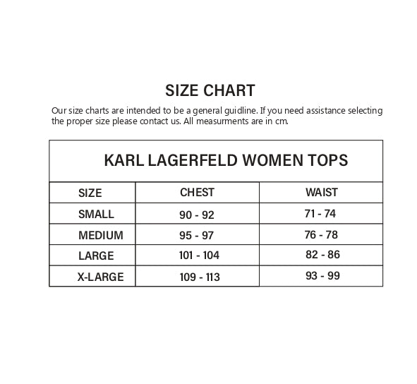 Karl Lagerfeld Iridescent Logo