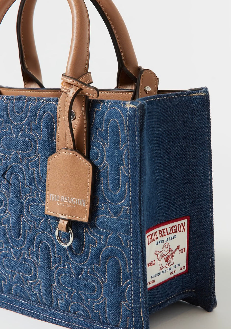 True Religion Denim Medium Tote Bag