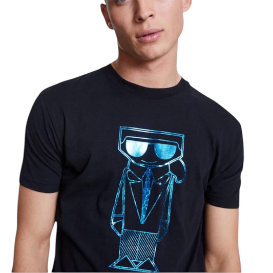 Karl Lagerfeld Paris Electric Blue Logo