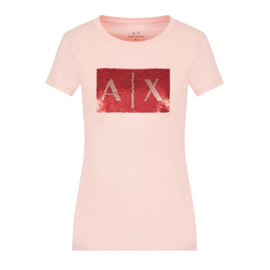 Armani Exchange applique logo T-shirt