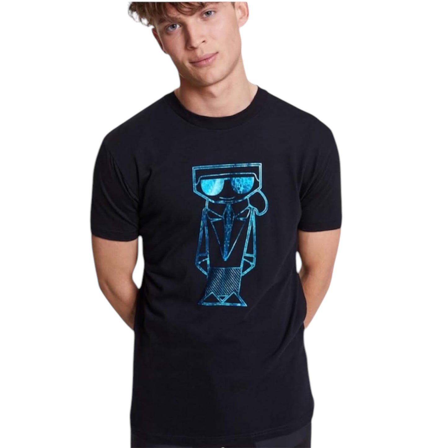 Karl Lagerfeld Paris Electric Blue Logo