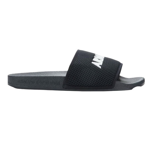 Armani Exchange Navy Slide