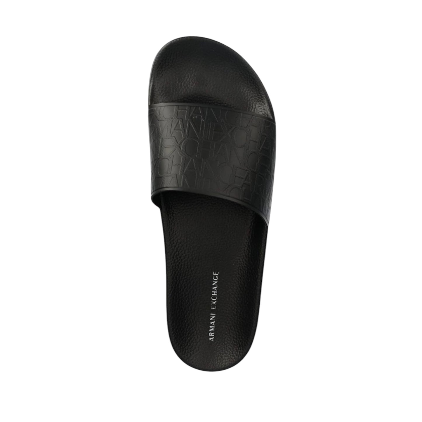 Armani Exchange Black Slide