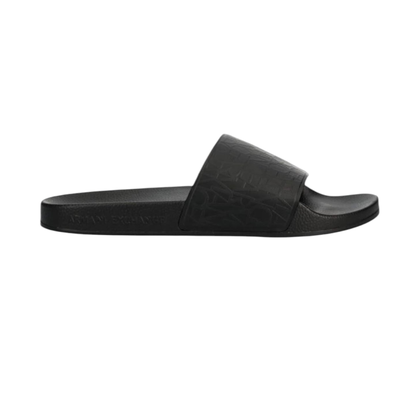 Armani Exchange Black Slide