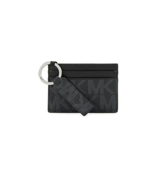 MK Monogram Card Case With Key Chain