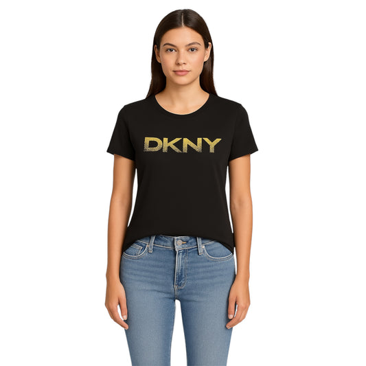 DKNY Rounded Tee Logo