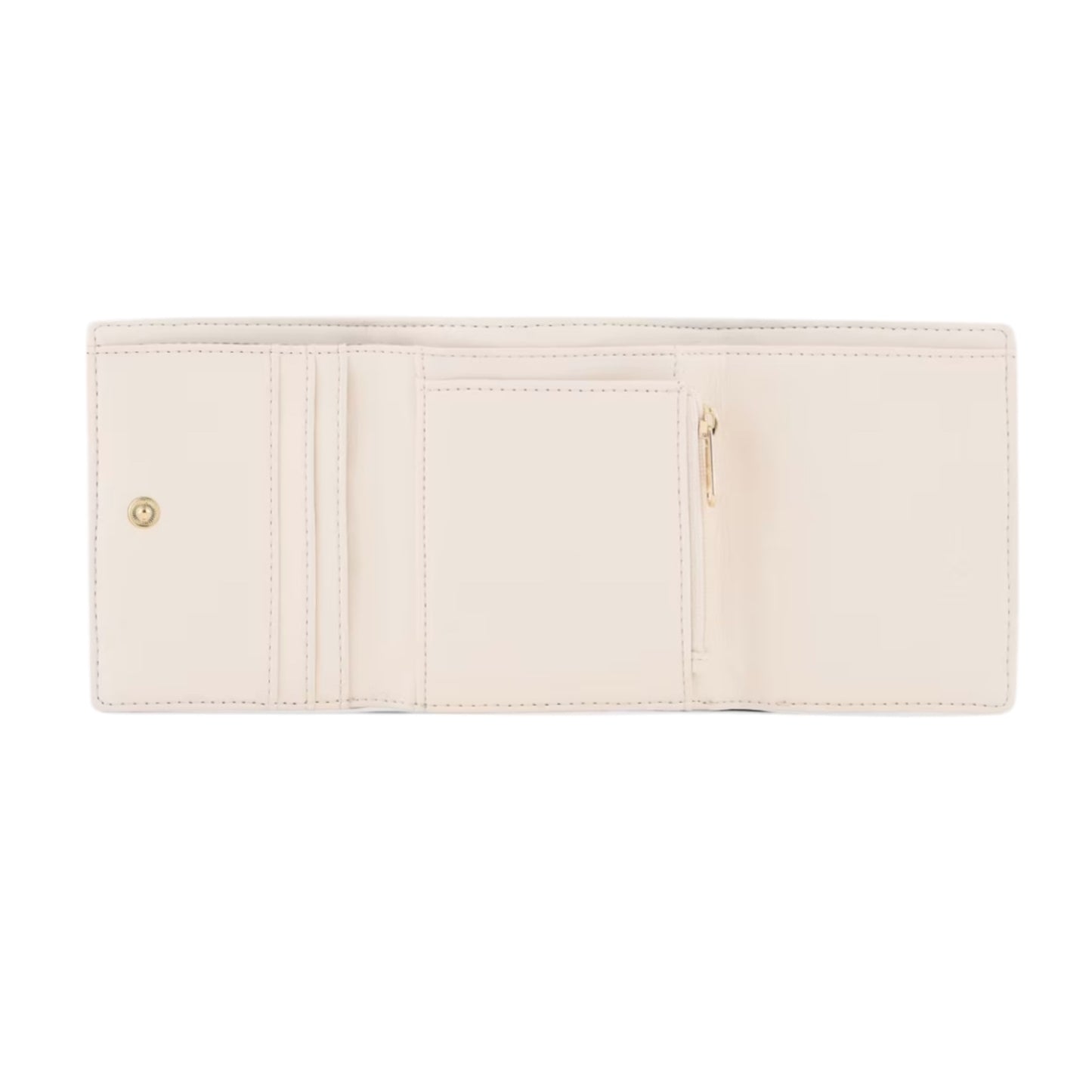 A|X OFF WHITE STUDDED MINI WALLET