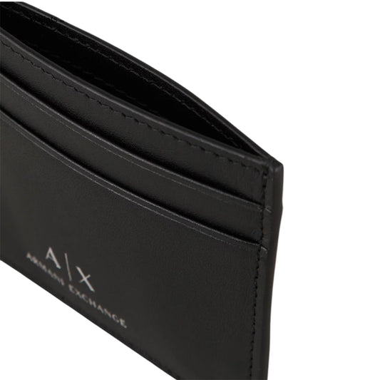 ARMANI EXCHANGE LEATHER CARD CASE