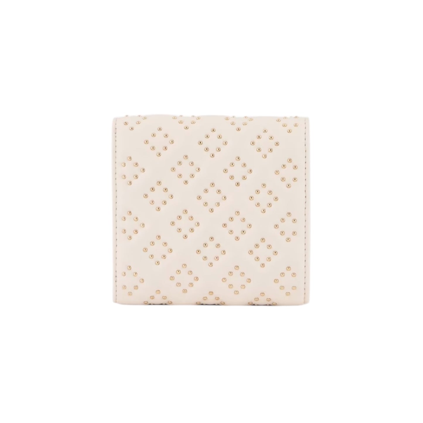 A|X OFF WHITE STUDDED MINI WALLET