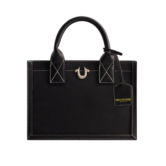 True Religion Medium Black Tote Bag